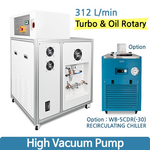 삼흥에너지 High Vacuum Pump Turbo &amp; Oil (고진공 펌프) SH-HVT