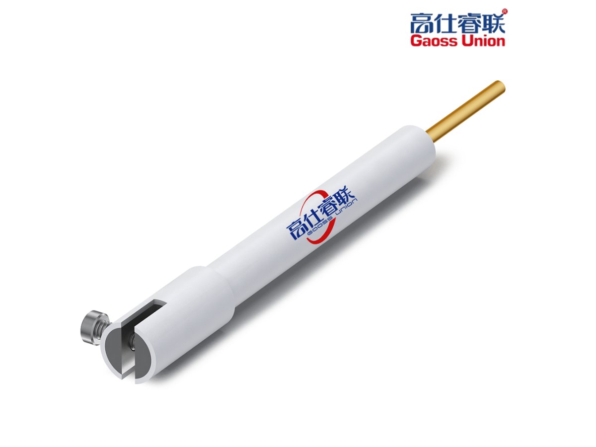 스테인리스 전극 클램프 (SUS-2 · PTFE 외피) — 가오스유니온