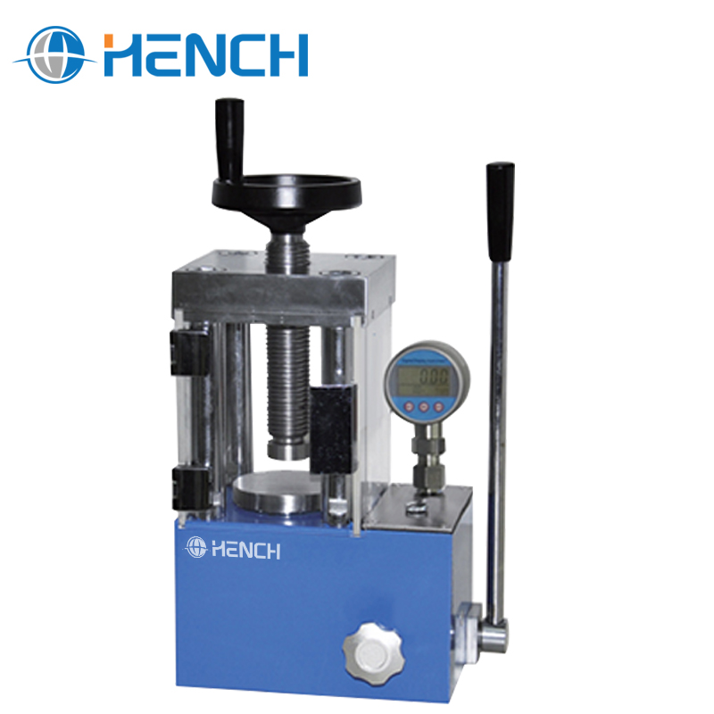 YP-15FS 디지털 수동 유압 펠릿 프레스 15 T (보호커버) — Hench