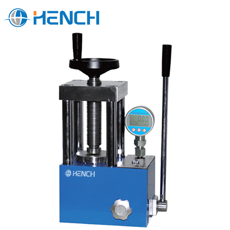 YP-15RS 디지털 수동 유압 펠릿 프레스 15 T (4컬럼) — Hench