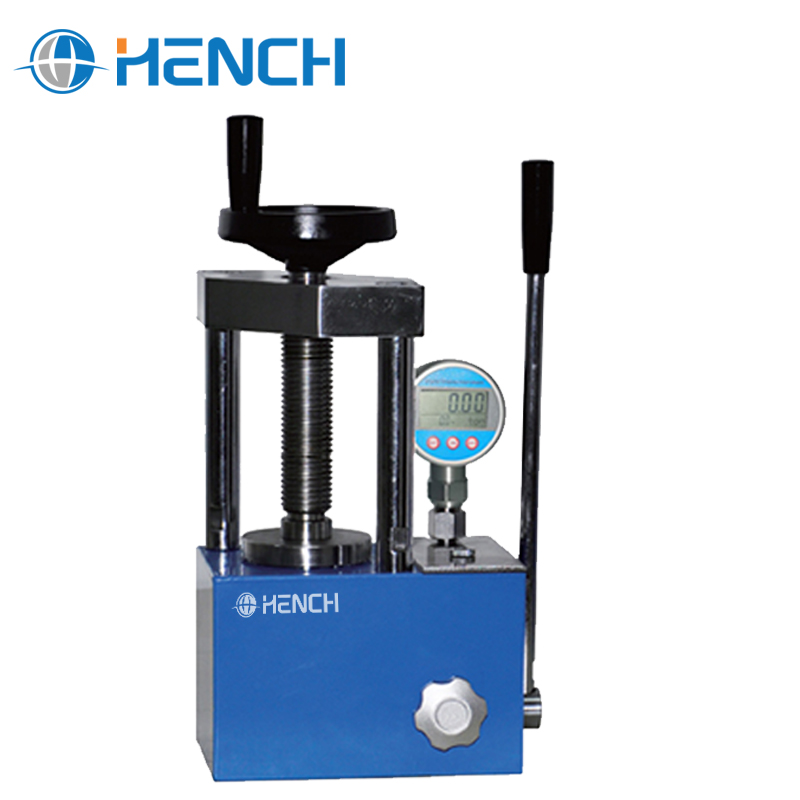 YP-15S 디지털 수동 유압 펠릿 프레스 15 T — Hench