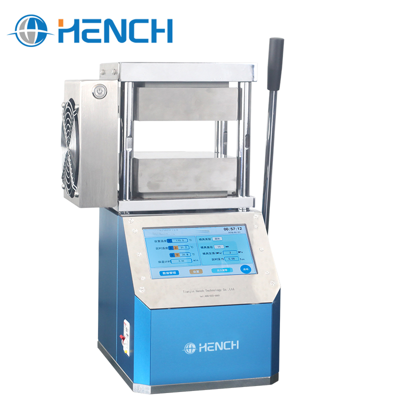 HPC-600D 가열 펠릿 프레스 30 T (300℃) — Hench