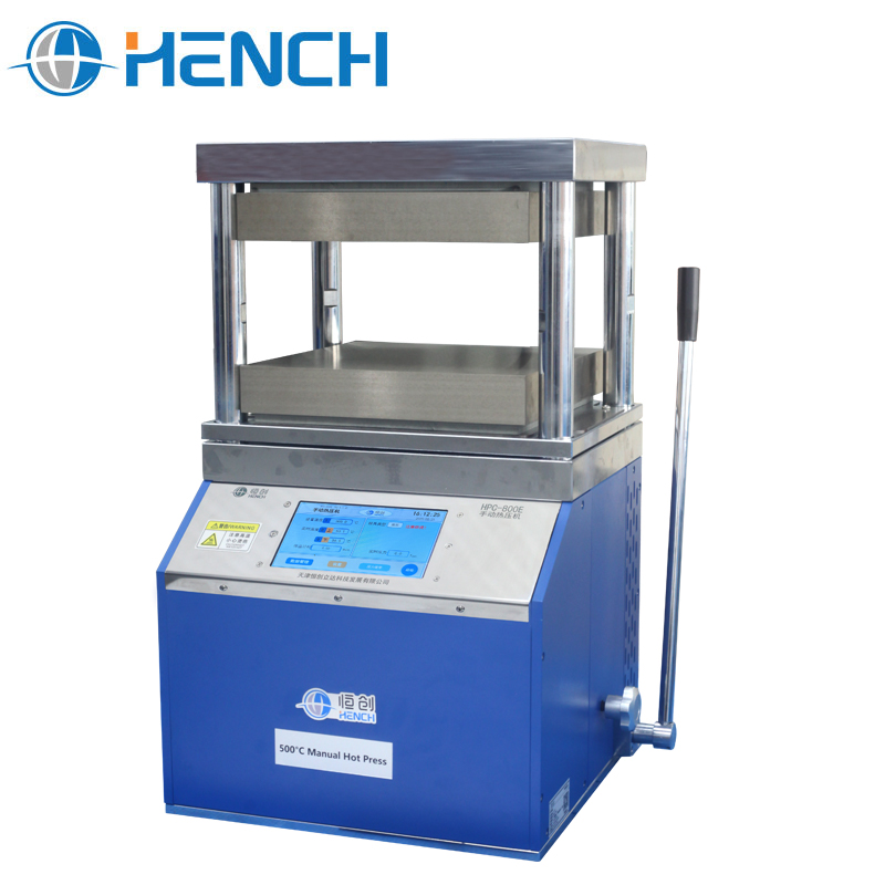 HPC-800EG/FG 가열 펠릿 프레스 30 T (500℃) — Hench