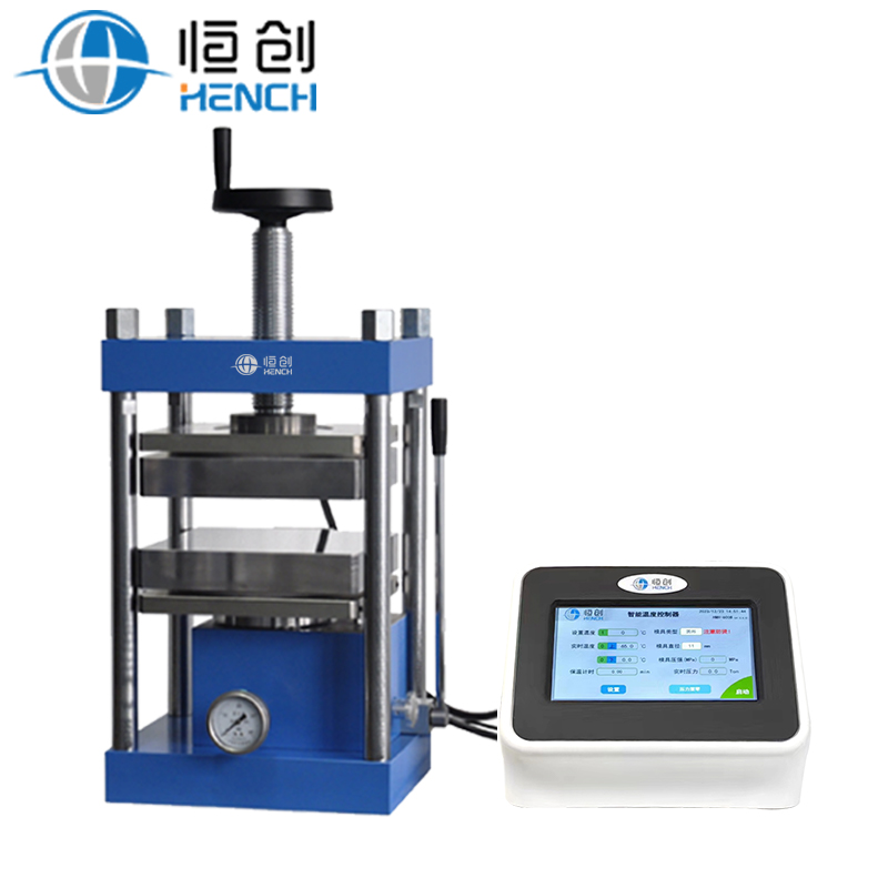 YPH-800F 가열 펠릿 프레스 30 T (300℃ · 분할형 · 전동) — Hench