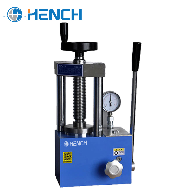 YP-5 수동 유압 펠릿 프레스 5 T — Hench