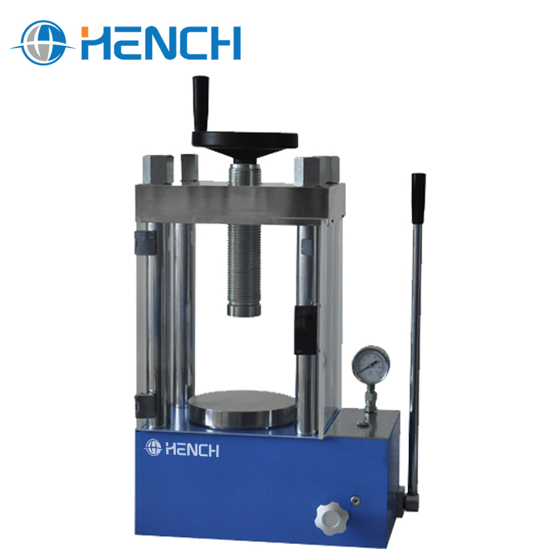 YP-60F 수동 유압 펠릿 프레스 60 T (보호커버) — Hench