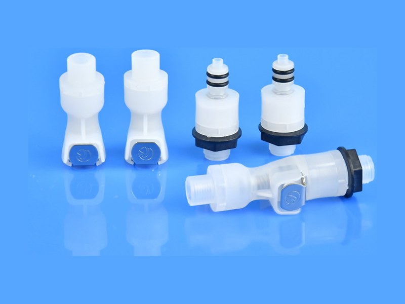 Runze Fluid 벌크헤드 퀵 커넥트 피팅 (패널 관통형)